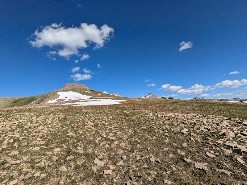 Magnificent Peaks: Table Mountain in Wyoming outdoor detail