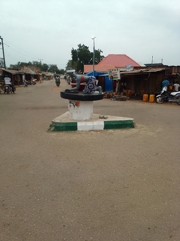 Unique Sculpture of Tafawa Balewa Roundabout - Tafawa Balewa