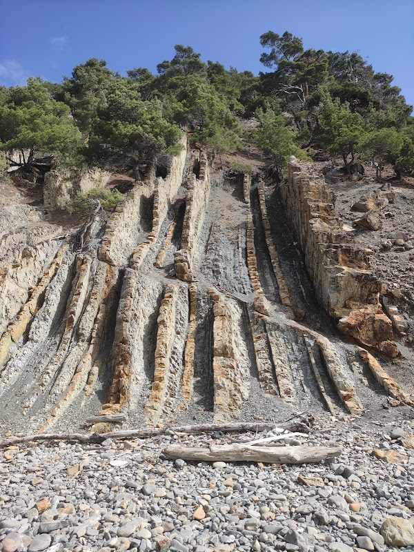 Rock Formation: Скала Парус in Krasnodar Krai - скала Парус