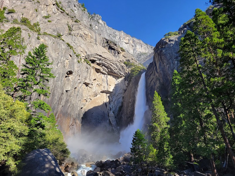 Majestic Cascades of Yosemite Falls - Yosemite Falls
