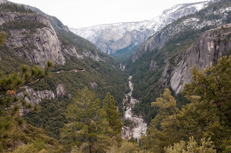 Yosemite's Majestic Valley View outdoor detail