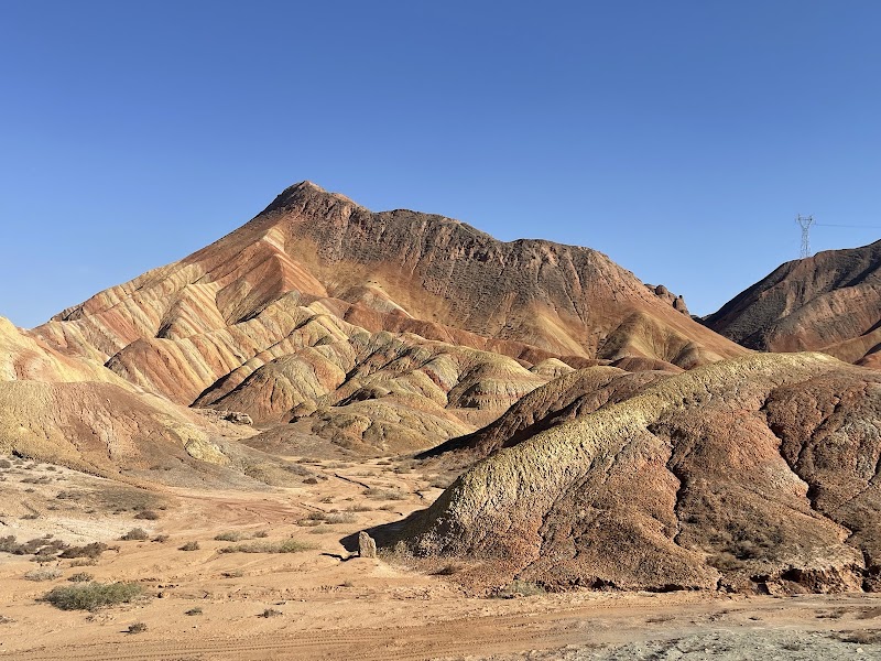 Colorful Wonders of Qicai Danxia - Qicai Danxia Scenic Spot North Gate