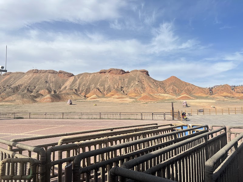 Colorful Wonders of Qicai Danxia - Qicai Danxia Scenic Spot North Gate