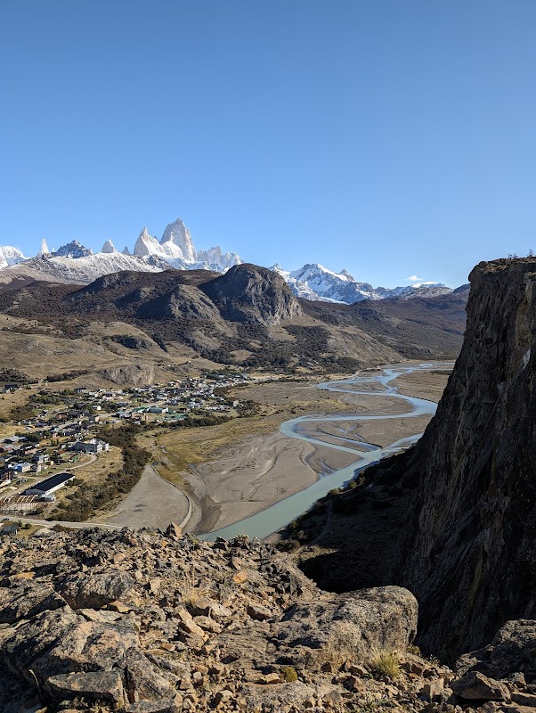 Majestic Vistas of Fitz Roy - El Chaltén Viewpoint (City & Fitz Roy)