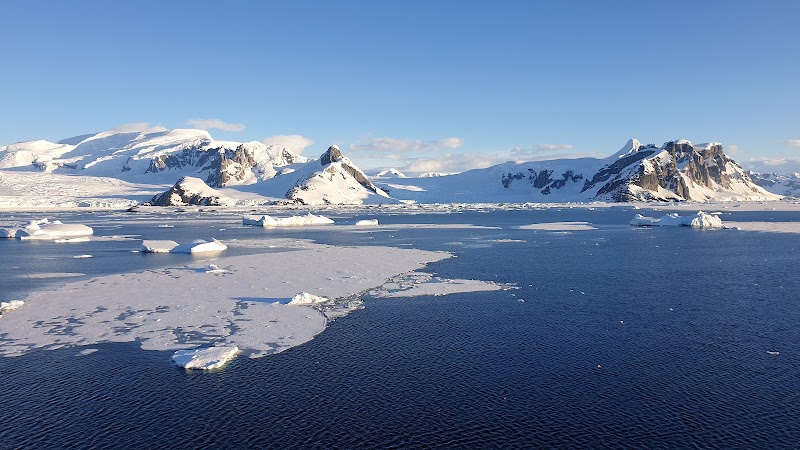 Glistening Ice and Mountain Peaks of Danco Island - Danco Island