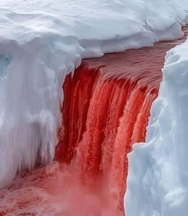 Mysterious Waterfalls of Antarctica - Blood Falls