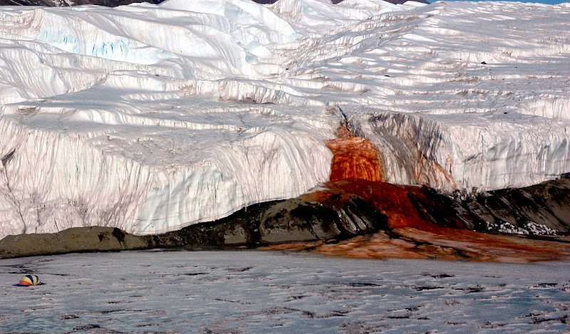 Mysterious Waterfalls of Antarctica - Blood Falls