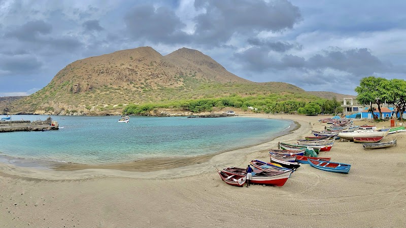 Relaxing at Tarrafal Beach: Cabo Verde's Coastal Gem - Tarrafal Beach