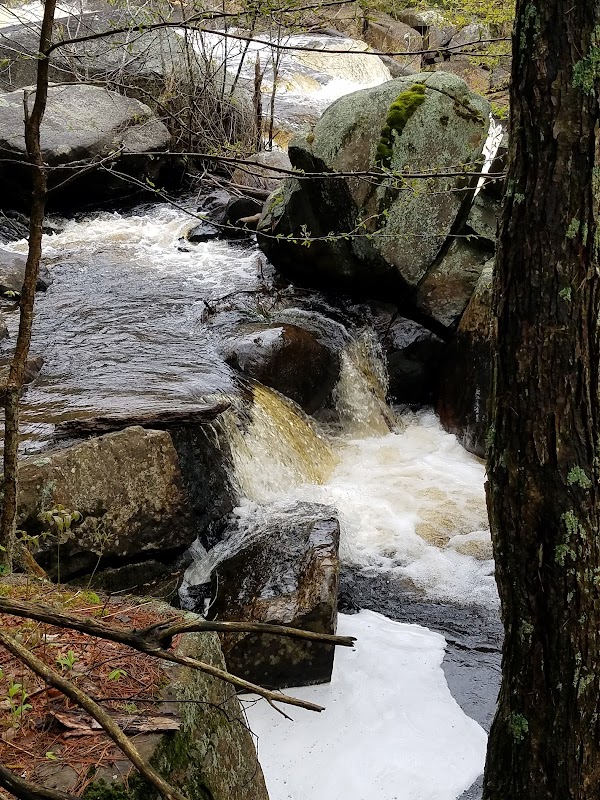 Sylvan Falls - Nature's Cascade in Parishville outdoor detail