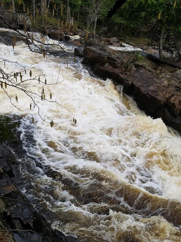 Sylvan Falls - Nature's Cascade in Parishville surrounding landscape