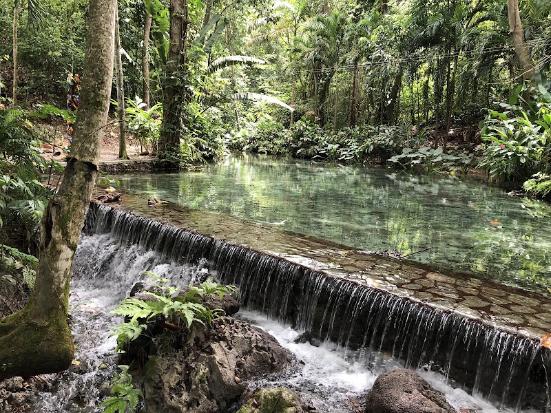 Waterfall Adventures at Little Dunn's River Beach - Little Dunn's River Beach