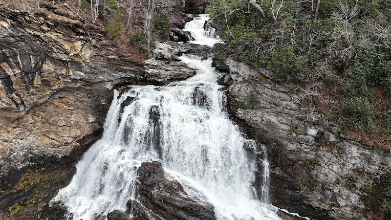 The Majestic Cascade of Cullasaja Falls - Cullasaja Falls