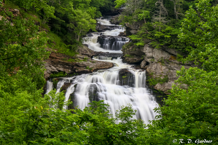 The Majestic Cascade of Cullasaja Falls - Cullasaja Falls