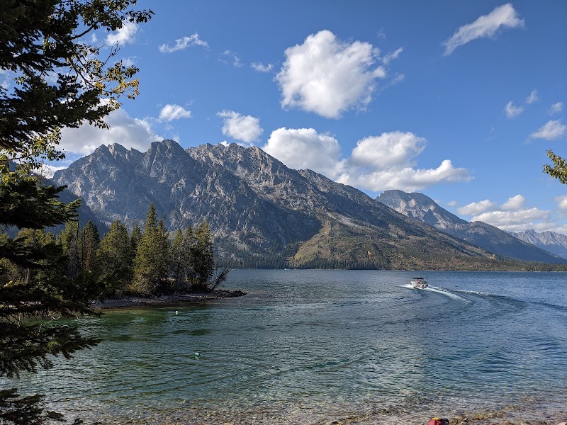 Camping Bliss at Jenny Lake surrounding landscape