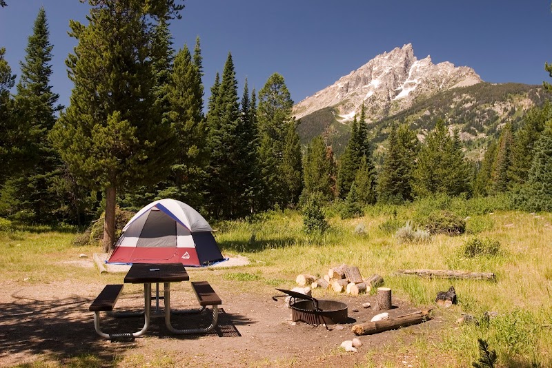 Camping Bliss at Jenny Lake - Jenny Lake Campground