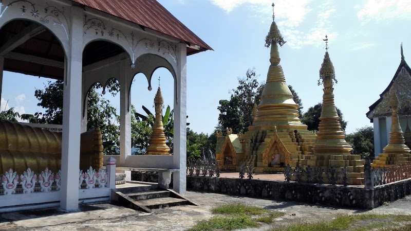 Golden Pagodas of Sangkhla Buri - Sangkhla Buri District