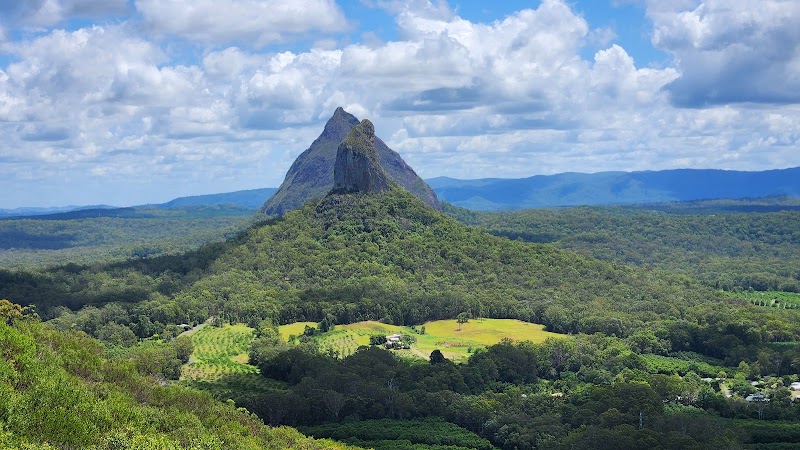 Majestic Peaks of Glass House Mountains - Glass House Mountains National Park