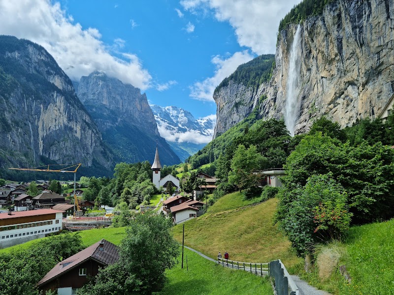 Breathtaking Beauty at Staubbachfall Viewpoint - Staubbachfall Viewpoint