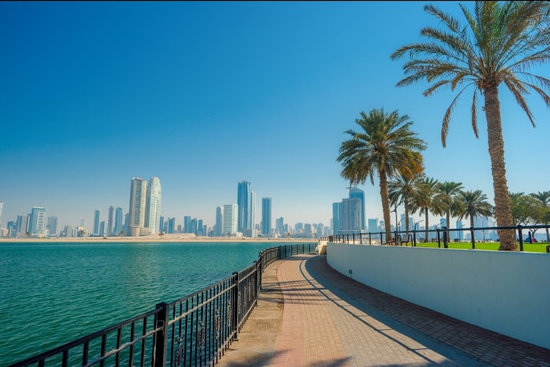 Refreshing Retreat: Al Mamzar Beach, Dubai - Al Mamzar Beach Street
