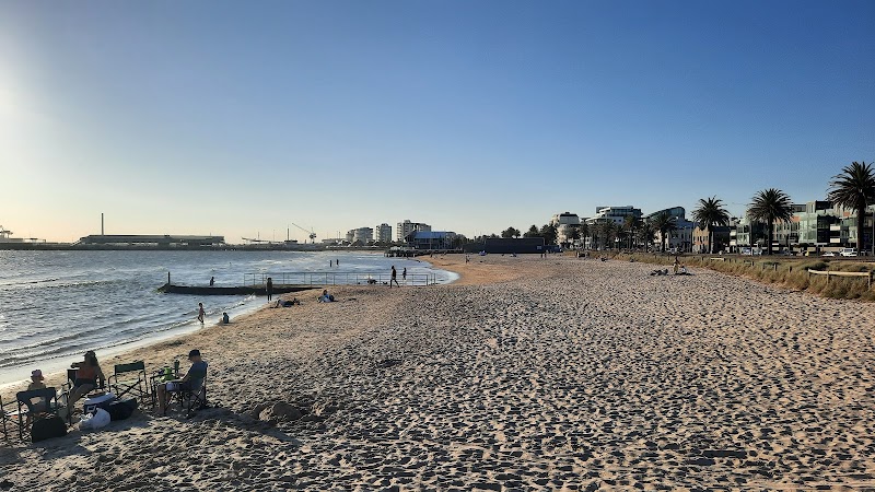 Beachfront Bliss: Port Melbourne's Coastal Charm surrounding landscape