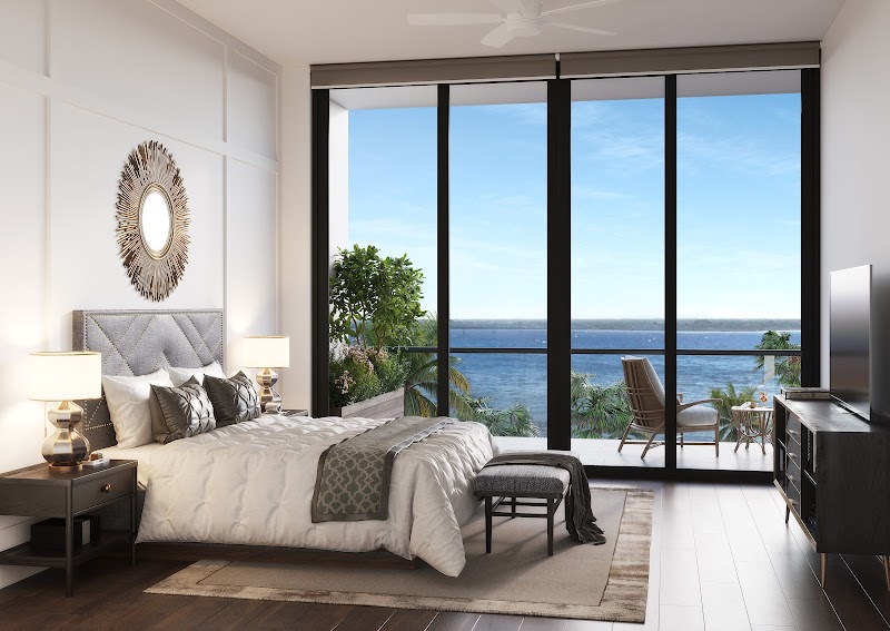 Serenity by the Sea: Harbor Island Beach Club in Melbourne Beach surrounding landscape