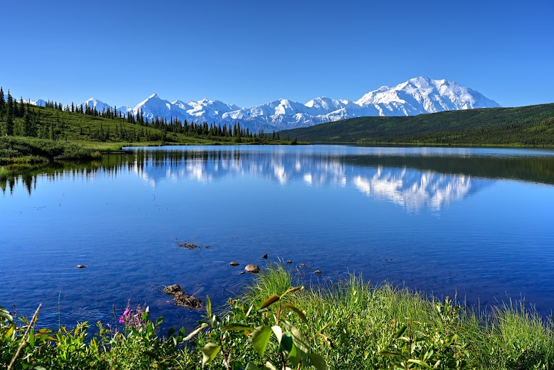Peaceful Views of Wonder Lake - Wonder Lake