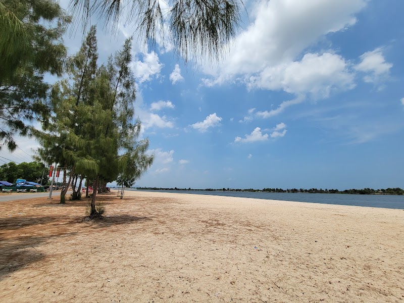 Serenity by the River: Kampot River Beach - Kampot River beach