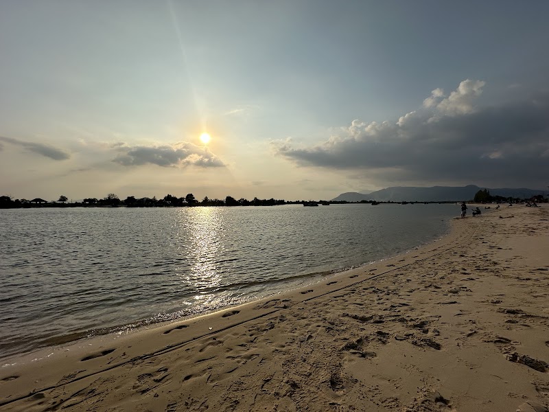 Serenity by the River: Kampot River Beach - Kampot River beach