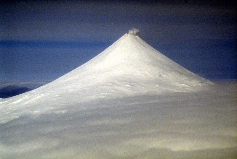 Majestic Peaks of Mount Shishaldin: Alaska's Iconic Volcano - Mount Shishaldin