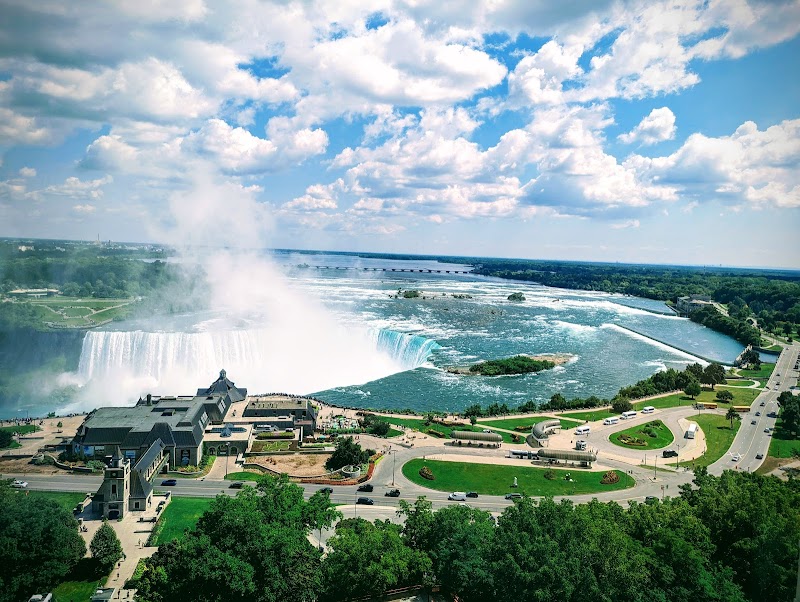 Majestic Waters: Niagara Falls, Canada surrounding landscape
