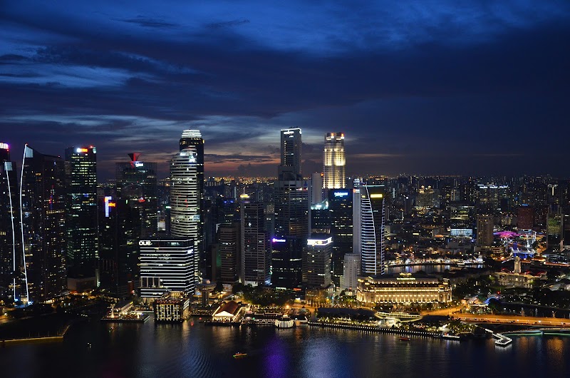 Captivating Skyscape at Marina Bay, Singapore - Marina Bay