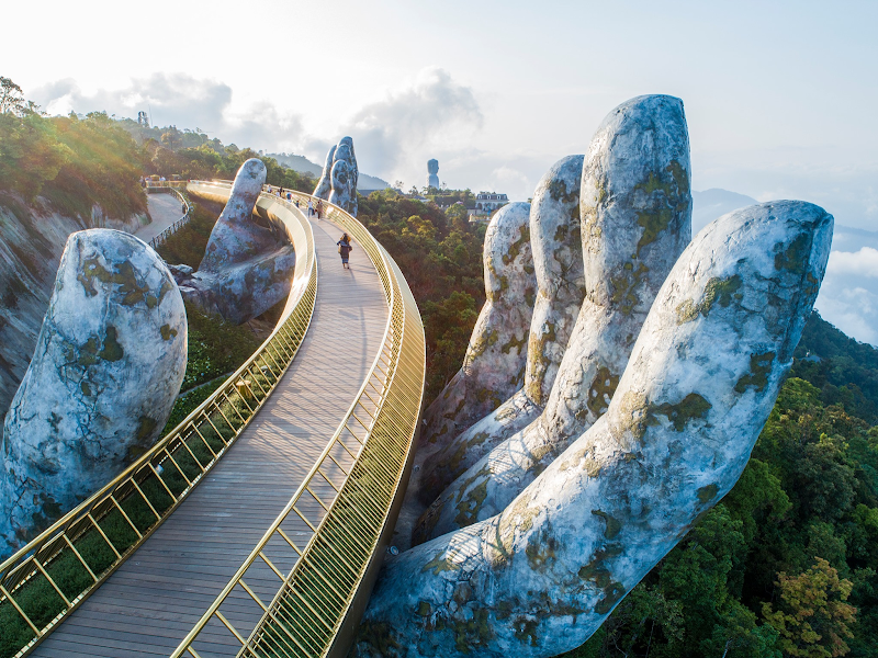 Golden Bridge: Enchanting Skywalk in Central Vietnam - Golden Bridge