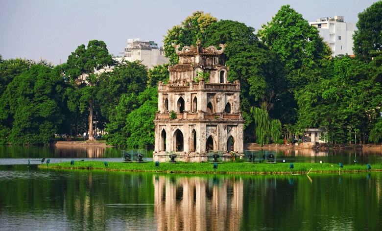 Tranquil Beauty of Hoàn Kiếm Lake in Hanoi - Hoàn Kiếm Lake