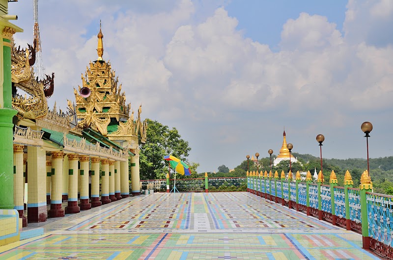 Golden Pagodas of Sagaing Hill - Saggaing Hill