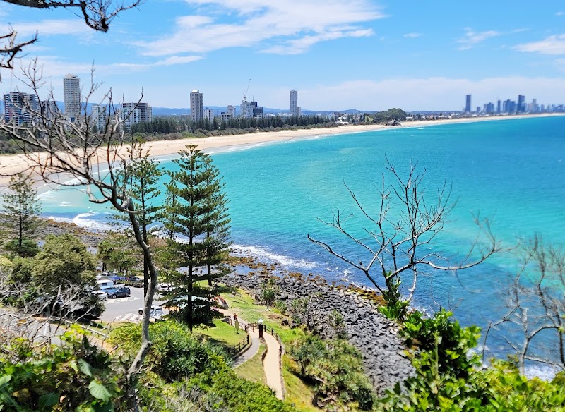 Coastal Bliss at Burleigh Head National Park surrounding landscape