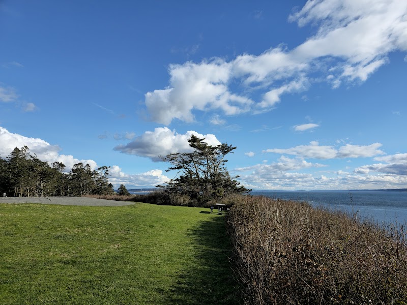 Coastal Beauty at Fort Casey State Park surrounding landscape
