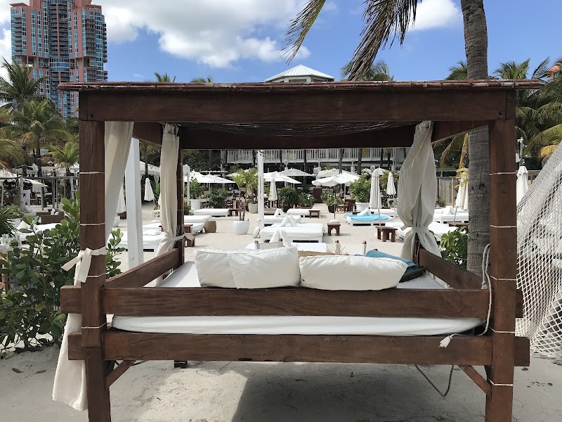 Beach Vibes at Nikki Beach Miami surrounding landscape