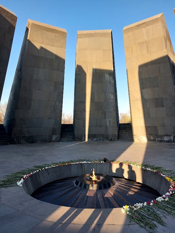 Reflective Journey at Tsitsernakaberd - Tsitsernakaberd Armenian Genocide Memorial Complex