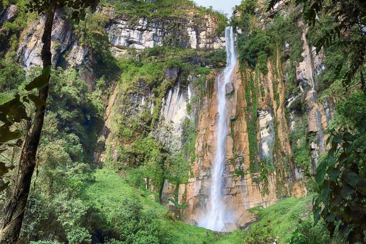 Majestic Waters of Yumbilla Falls - Yumbilla Falls