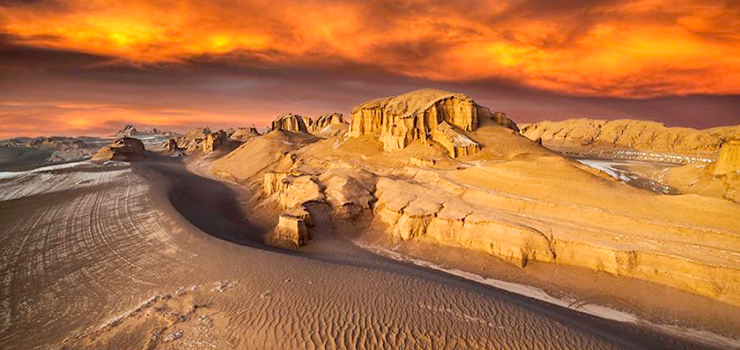 Majestic Landscapes of Kalut Shahdad Desert - Kalut Shahdad Desert