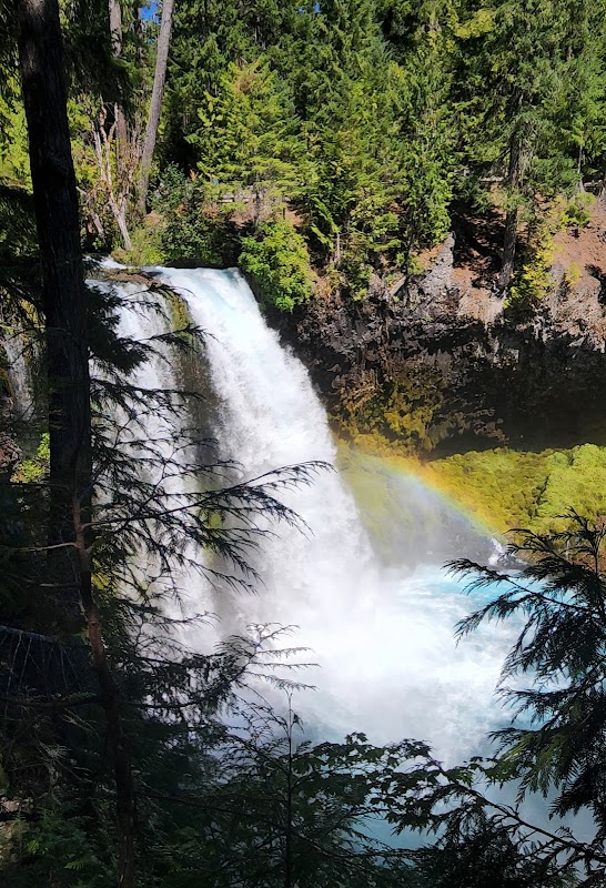 Majestic Cascade at Sahalie Falls - Sahalie Falls