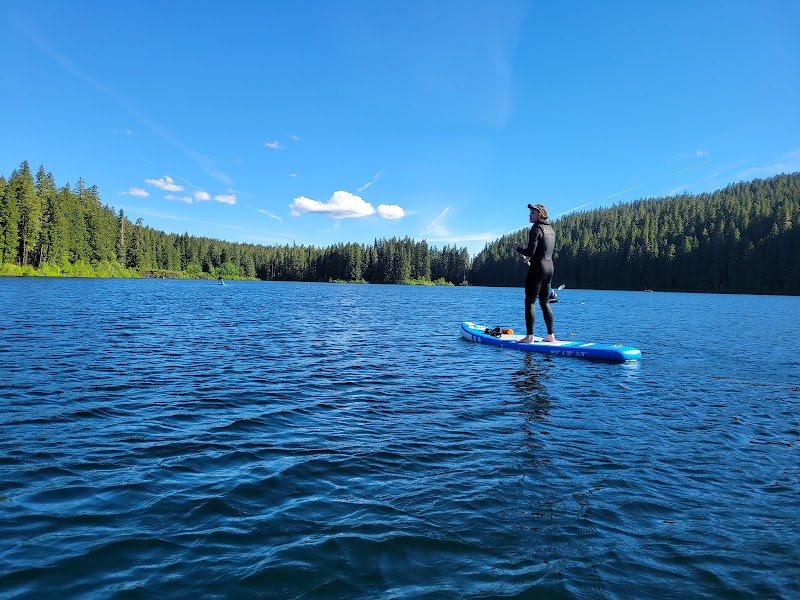 Serene Waters at Clear Lake, Oregon - Clear Lake