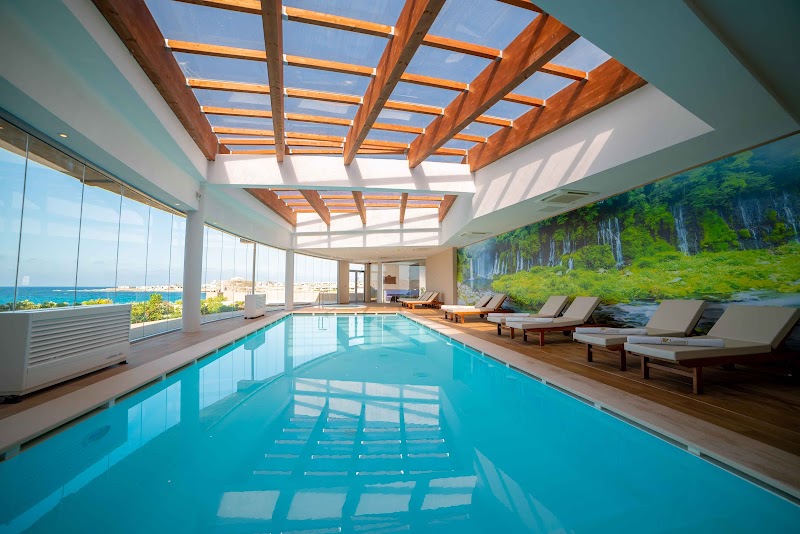 Luxury by the Sea: Ramla Bay Resort outdoor detail