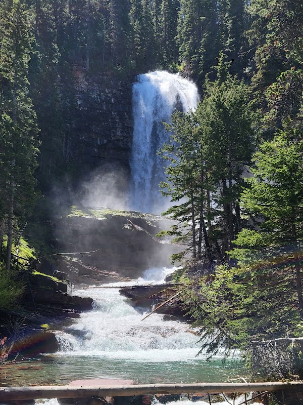 Virginia Falls: A Majestic Cascade in Montana - Virginia Falls
