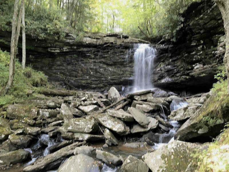 Natural Wonders: Allegheny Mountains surrounding landscape