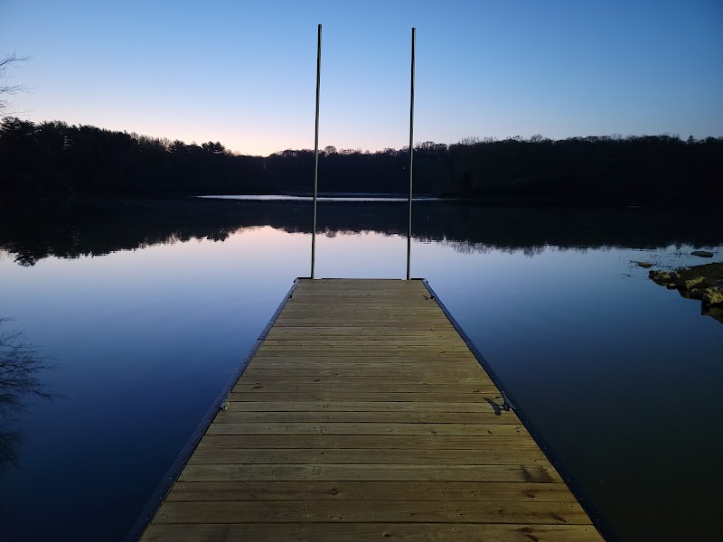 A Serene Escape: Hargus Lake in Washington Township surrounding landscape