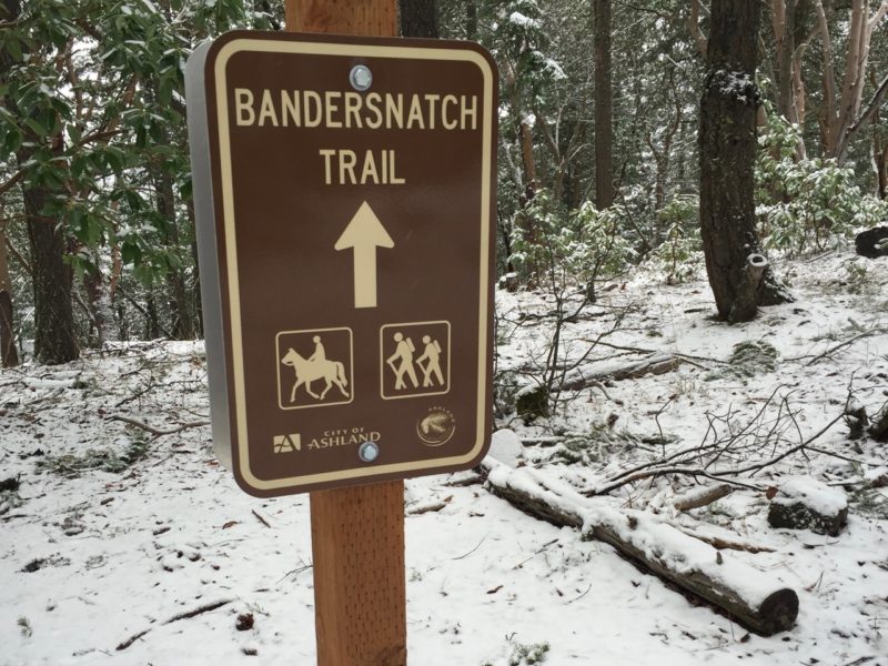 Nature's Escape at Bandersnatch Trailhead outdoor detail