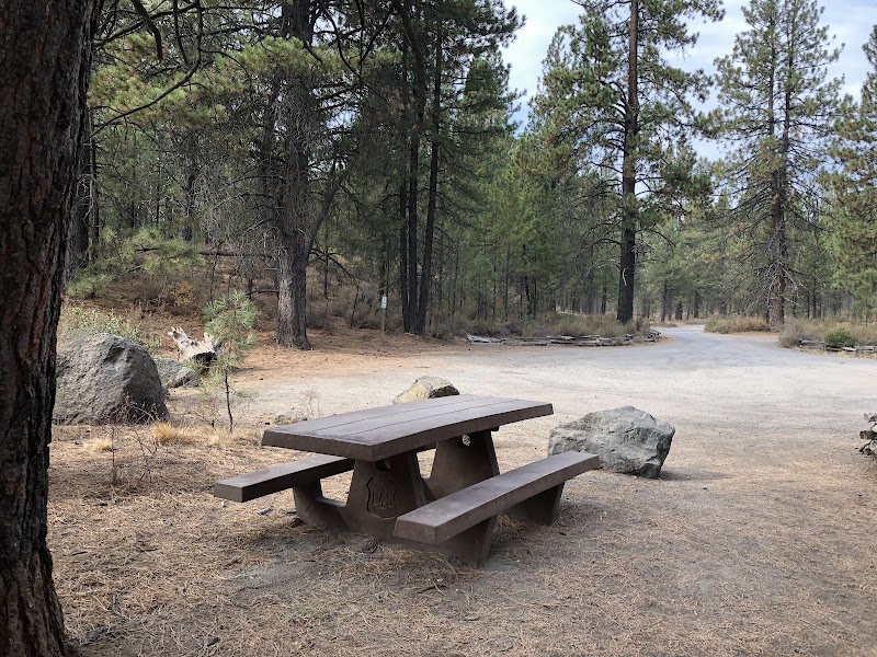 Riverside Adventure at Big Eddy Trailhead surrounding landscape