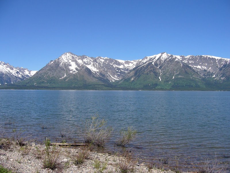 Scenic Splendor along Lakeshore Trail, Moran - Lakeshore Trail