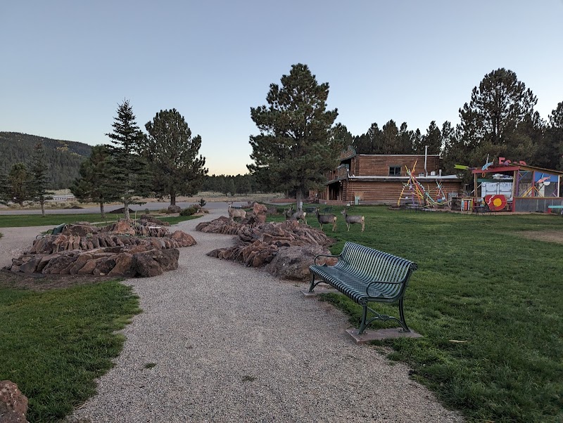 Scenic Retreat: Frontier Park in Angel Fire, New Mexico outdoor detail